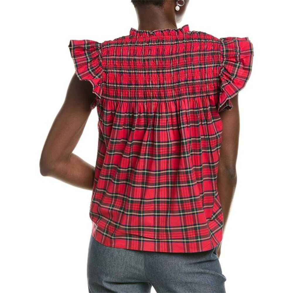 Sail To Sable Pintuck Flutter Top - image 2